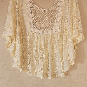 Vivid Collection of New York Crochet Top.